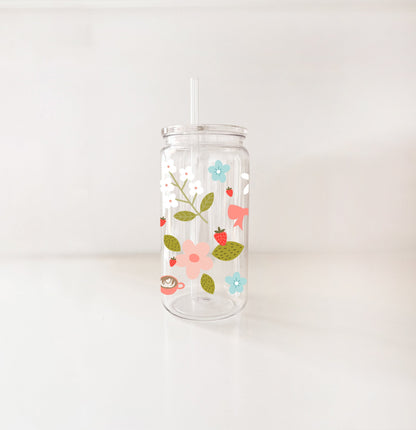 Verre en plastique 16oz - PRINTEMPS