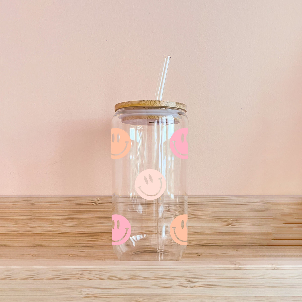Verre boho - smiley