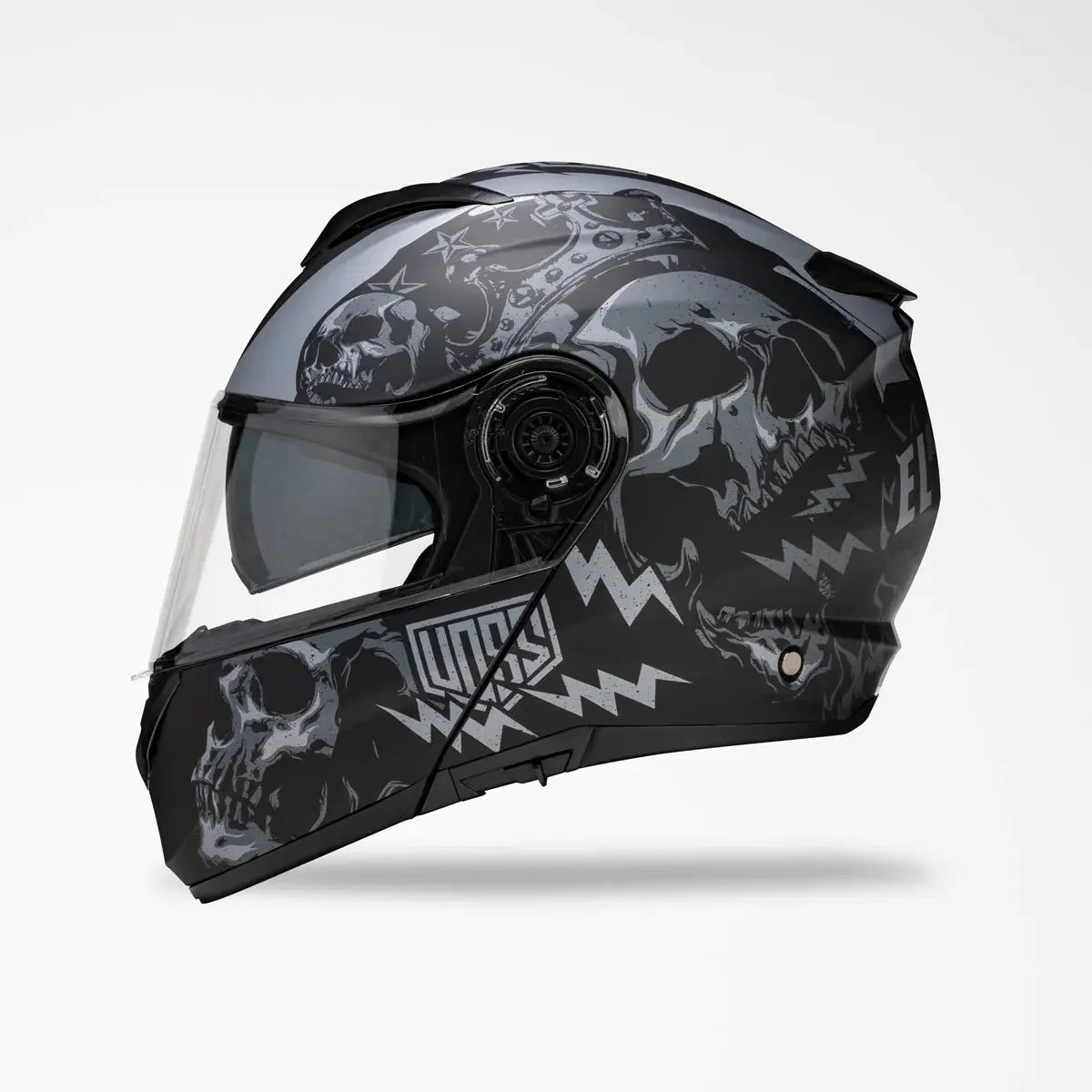 Casque modulaire bicolore El Diablo VOSS 580 Conquest