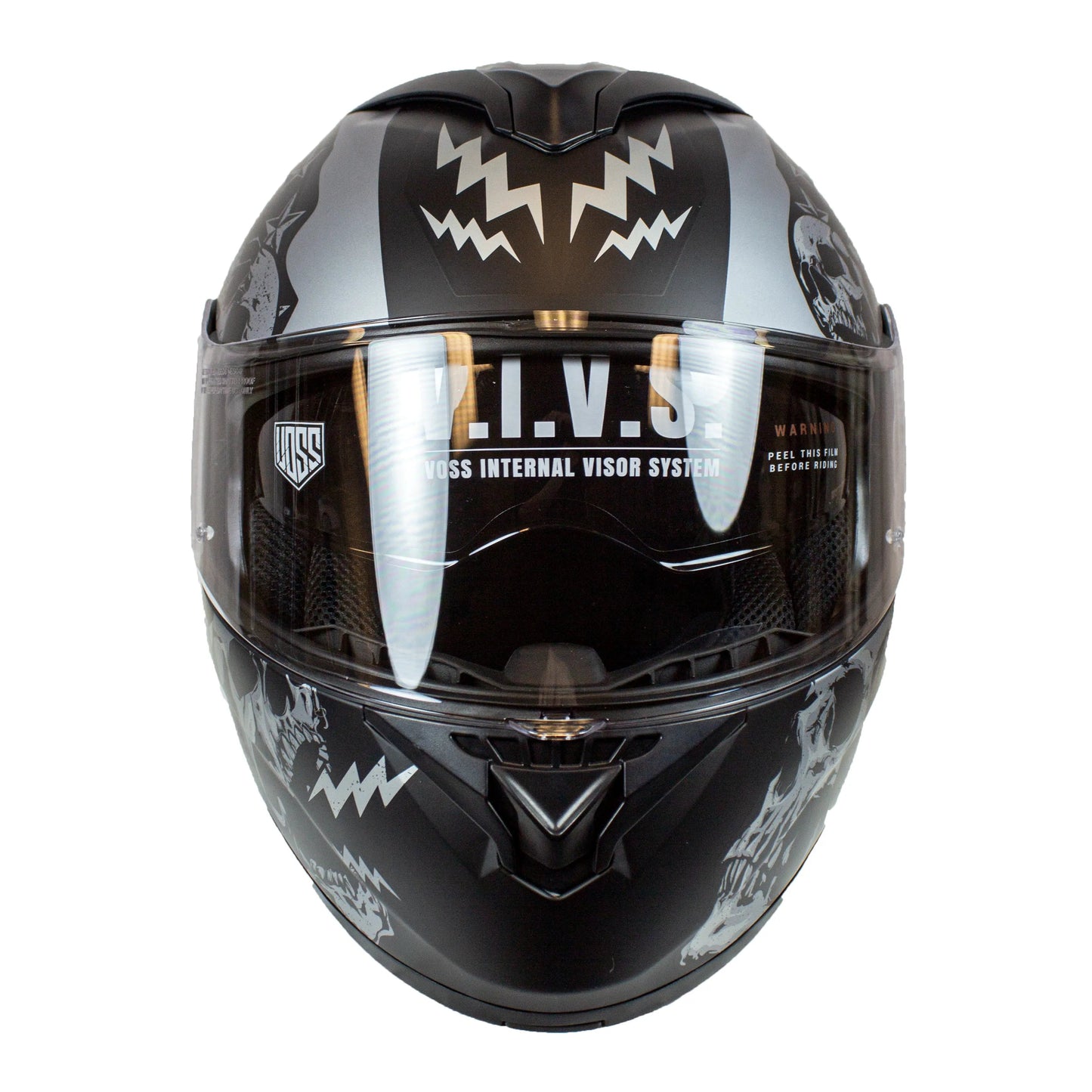Casque modulaire bicolore El Diablo VOSS 580 Conquest