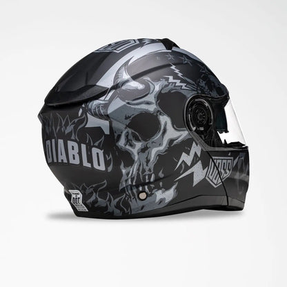 Casque modulaire bicolore El Diablo VOSS 580 Conquest
