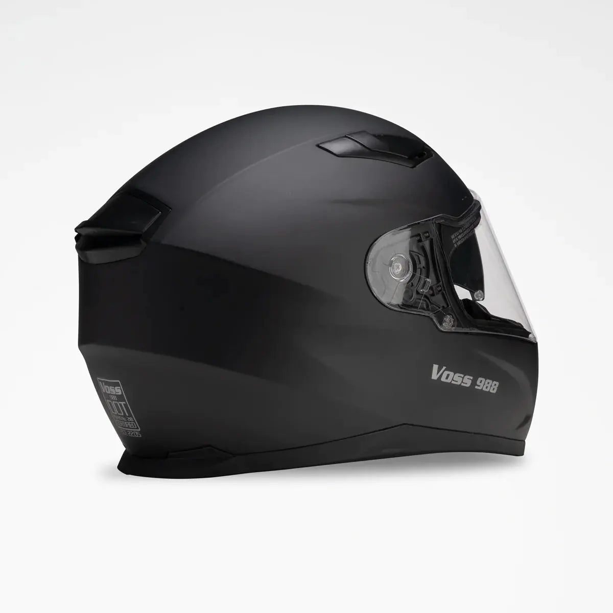 Casque VOSS 988 MOTO-1 Noir mat