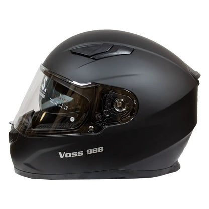 Casque VOSS 988 MOTO-1 Noir mat