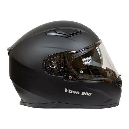 Casque VOSS 988 MOTO-1 Noir mat