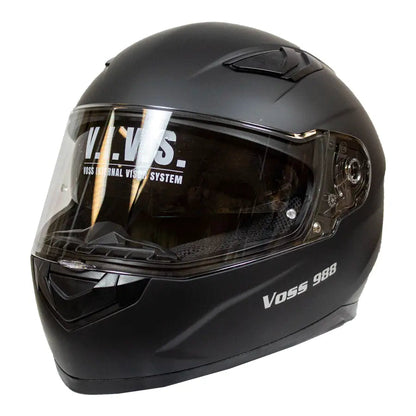 Casque VOSS 988 MOTO-1 Noir mat
