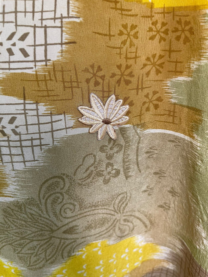 PRC6918 Haut asymétrique en pure soie Avatar