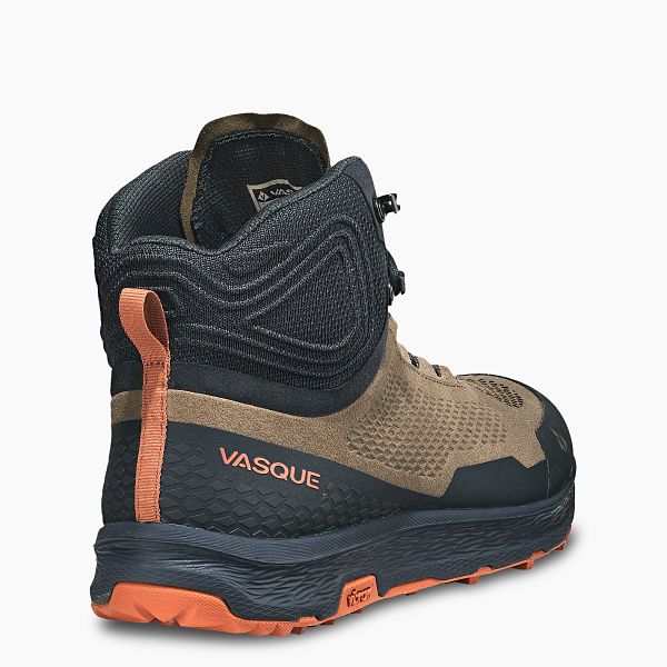 Bottes de randonnée imperméables légères Vasque Breeze Mid LT NTX pour hommes, 8 US Marron