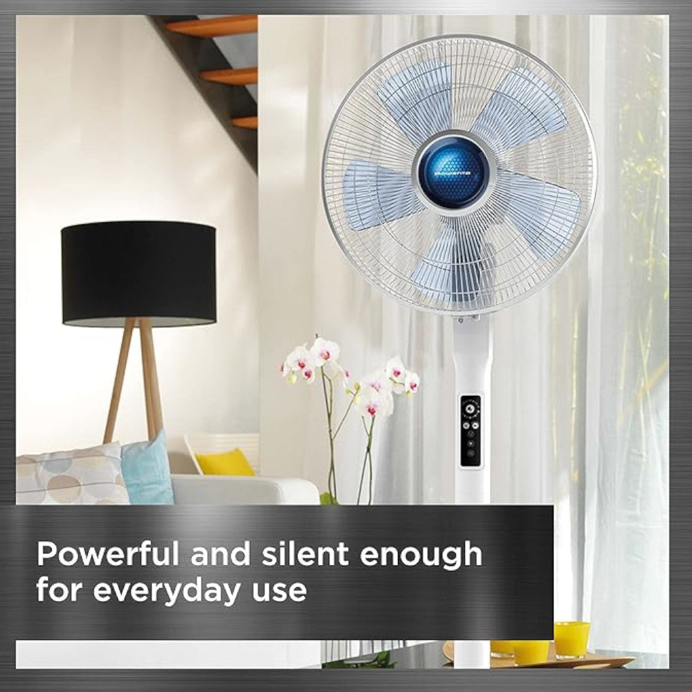 ROWENTA VU5870 Turbo Silence Extreme Stand Fan with Automatic Oscillation