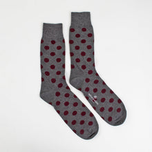 Maroon Polka Dots