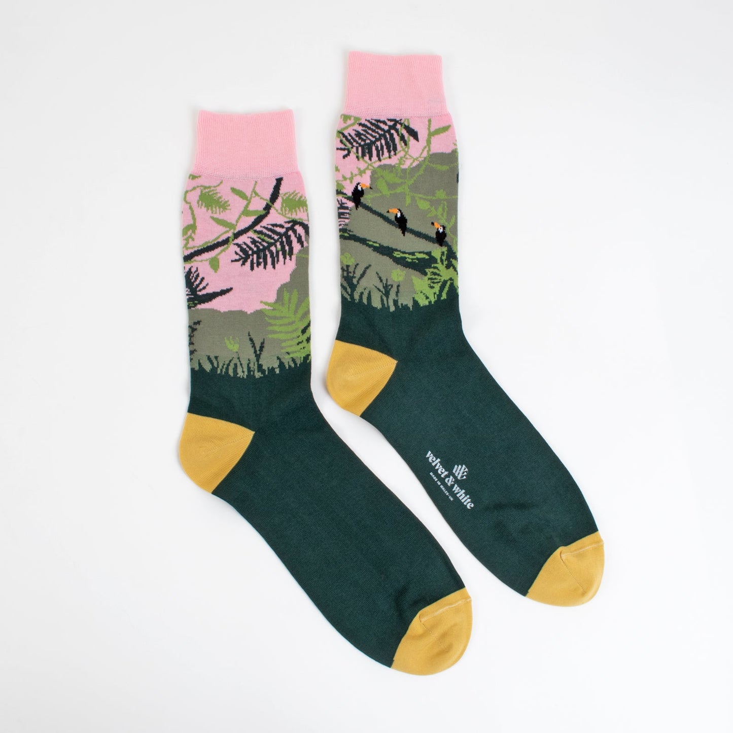 Safari vert et rose