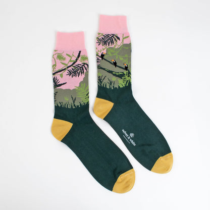 Safari vert et rose