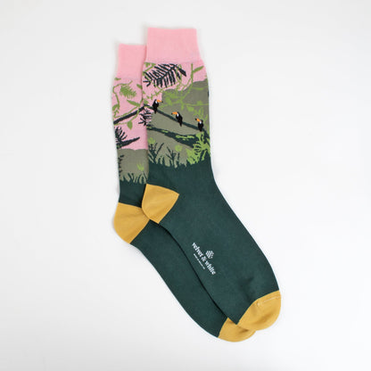 Safari vert et rose