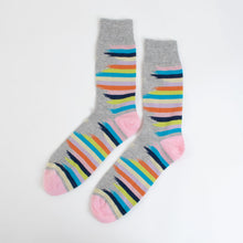 Grey Grunge Stripes