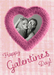 Toile de Collage Galentine's Day Cœur d'Amour 40,6 x 50,8 cm Impression sur Toile Personnalisée