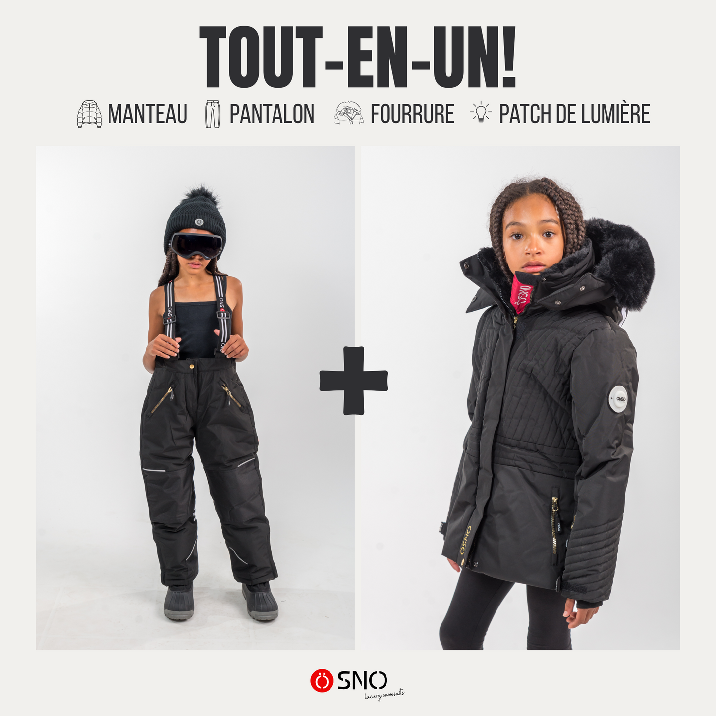 Salopette de neige de luxe Vicky - Veste et pantalon de neige