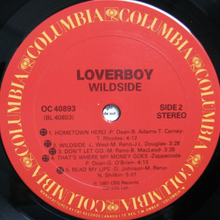Loverboy ‎– Wildside - 1987