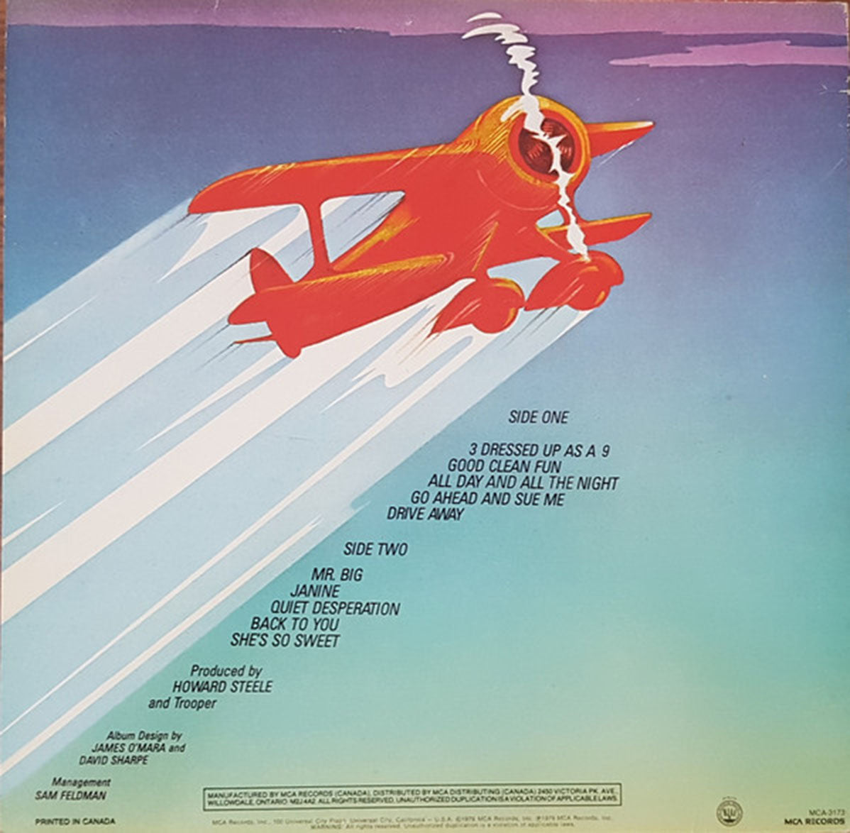 Trooper ‎– Flying Colors - 1979