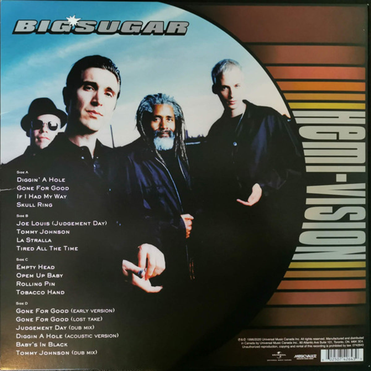 Big Sugar – Hemi-Vision - VINYLE VERT / ORANGE
