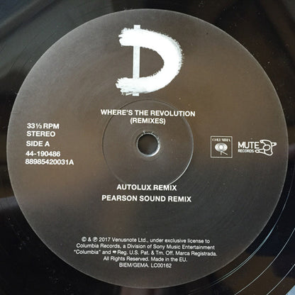 Depeche Mode – Where's The Revolution [Remixes]