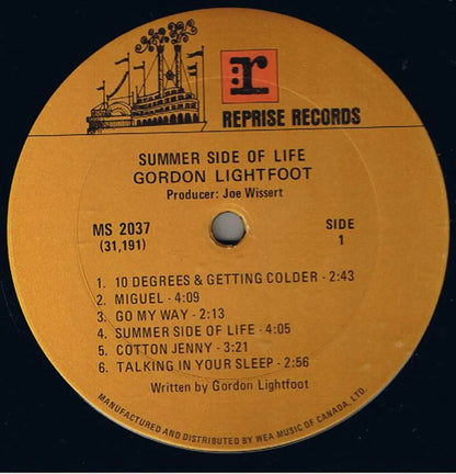 Gordon Lightfoot – L'Été de la vie - Original de 1972