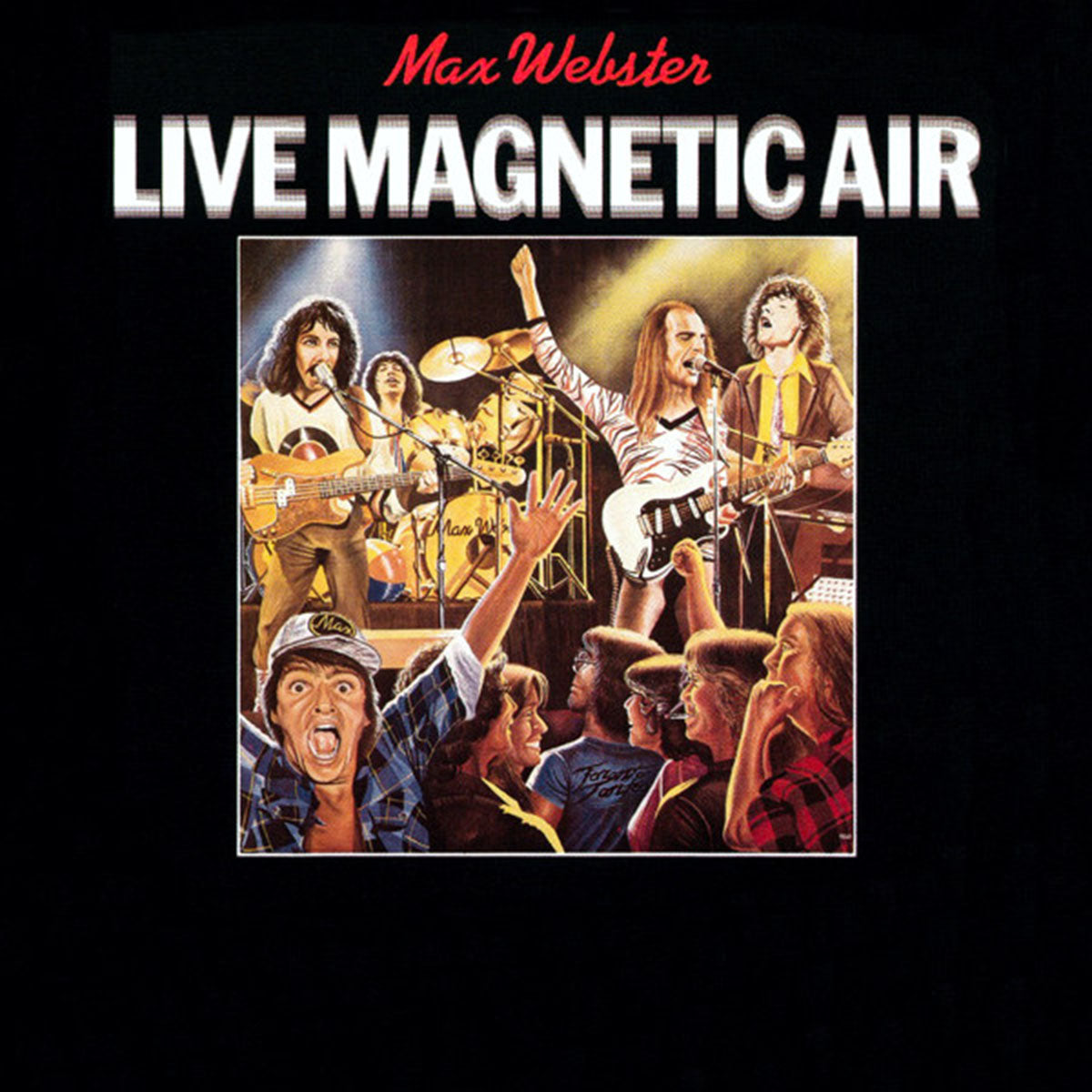 Max Webster – Live Magnetic Air - Pressage 1979