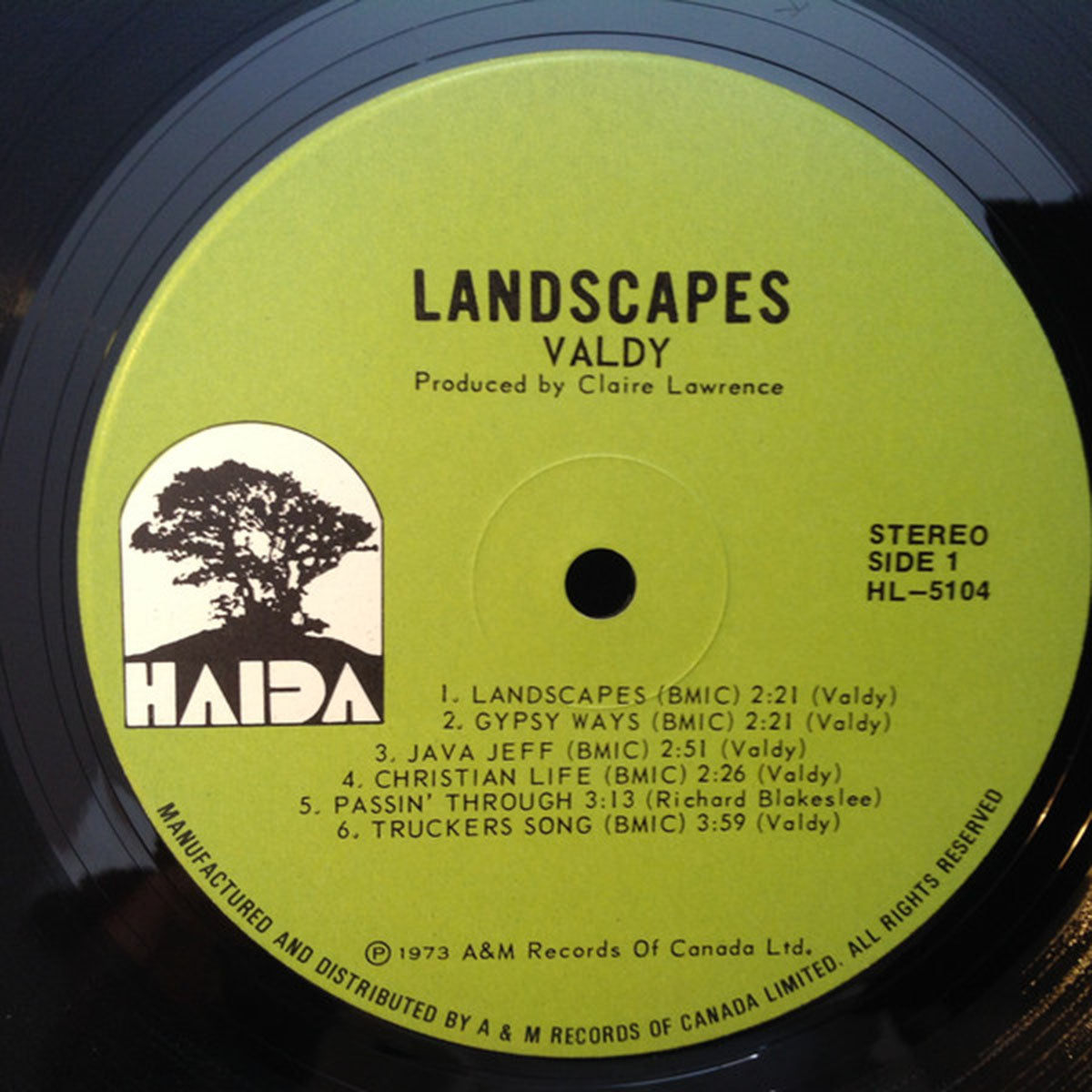 Valdy – Landscapes - 1973 Original, Bargain