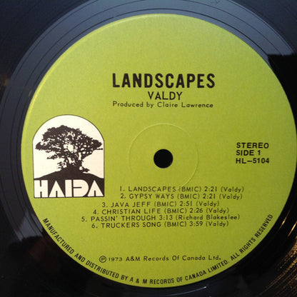 Valdy – Landscapes - 1973 Original, Bargain
