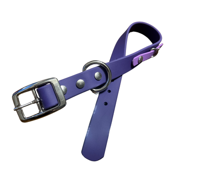 Special Offer on 1" Standard BioThane Dog Collar - Handmade in Quebec