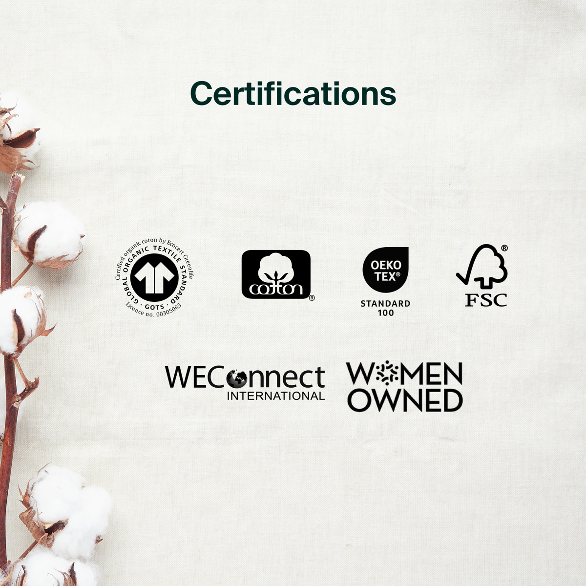 100% Organic Cotton Super + Pads