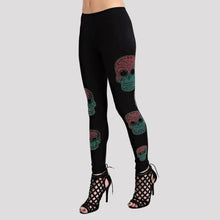 Legging tête de mort "Sugar Skull" pour femme Vocal