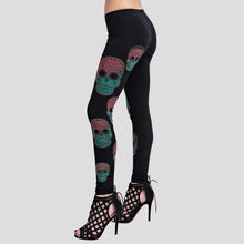 Legging tête de mort "Sugar Skull" pour femme Vocal