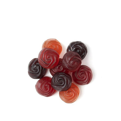 Roses rouges végétaliennes
