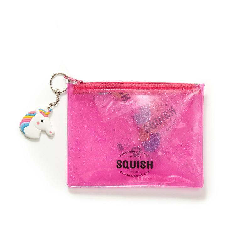 Pochette Rose Licorne - Vide