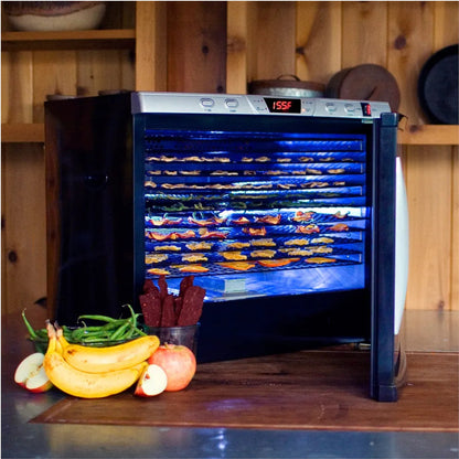 WESTON PRO 28-0301-W 12-Tray Digital Food Dehydrator 80L