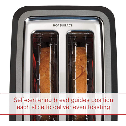 WOLF Gourmet 2 Slice Toaster - Factory serviced with 1 year warranty - WGTR102S
