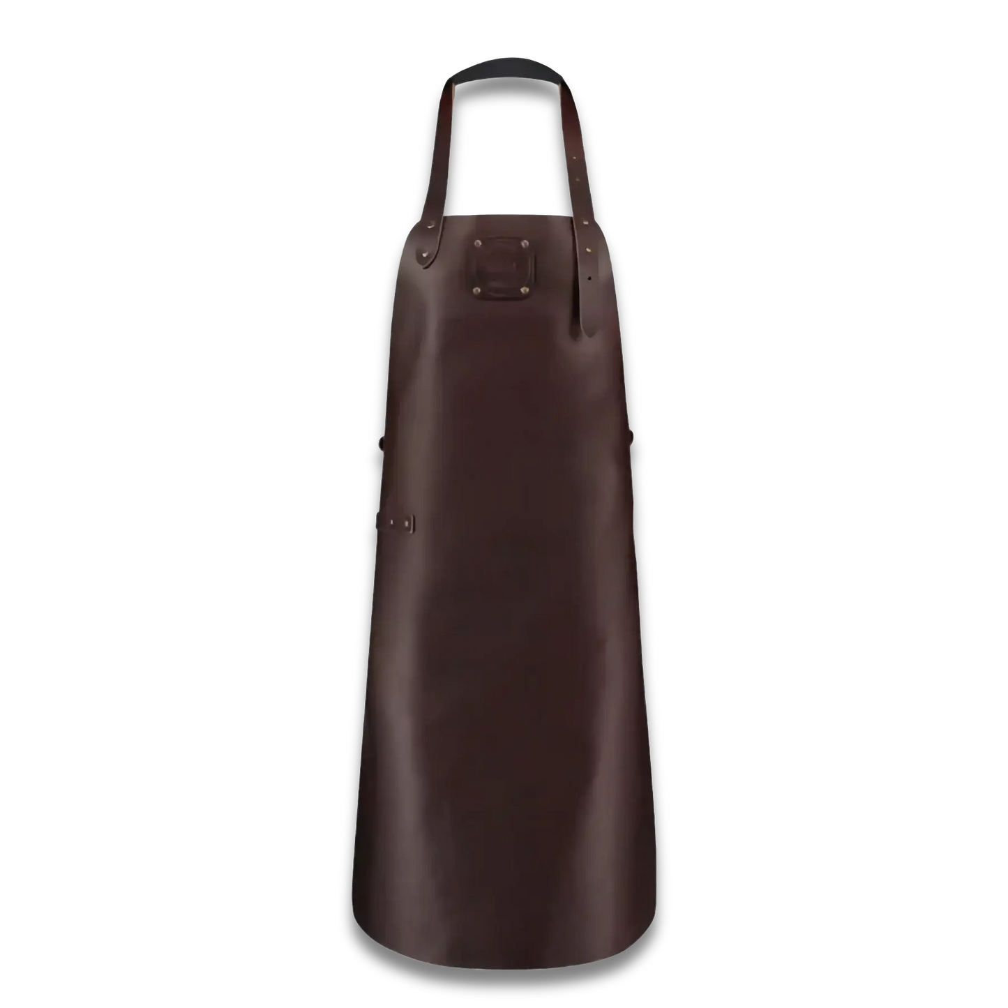 WITLOFT - Tablier Classique en Cuir Fait Main Marron Foncé