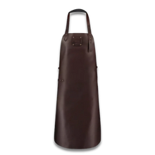 WITLOFT - Handcrafted Classic Leather Apron Dark Brown