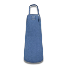 WITLOFT - Apron Denim Medium Long - Mid Blue