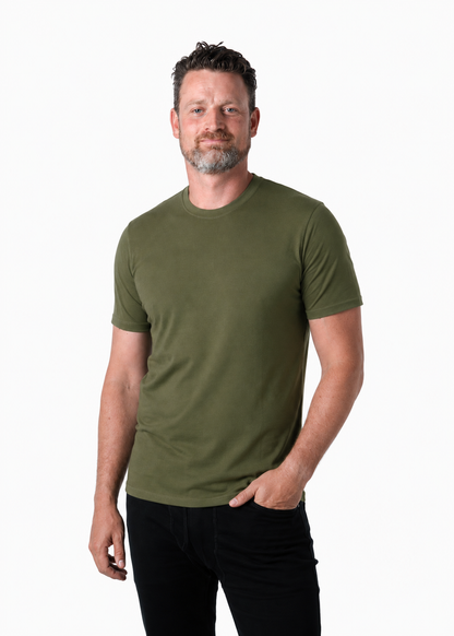 T-shirt homme en laine mérinos — Léger
