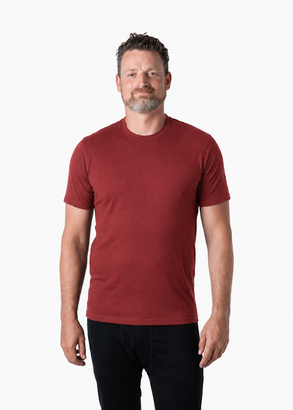 T-shirt homme en laine mérinos — Léger