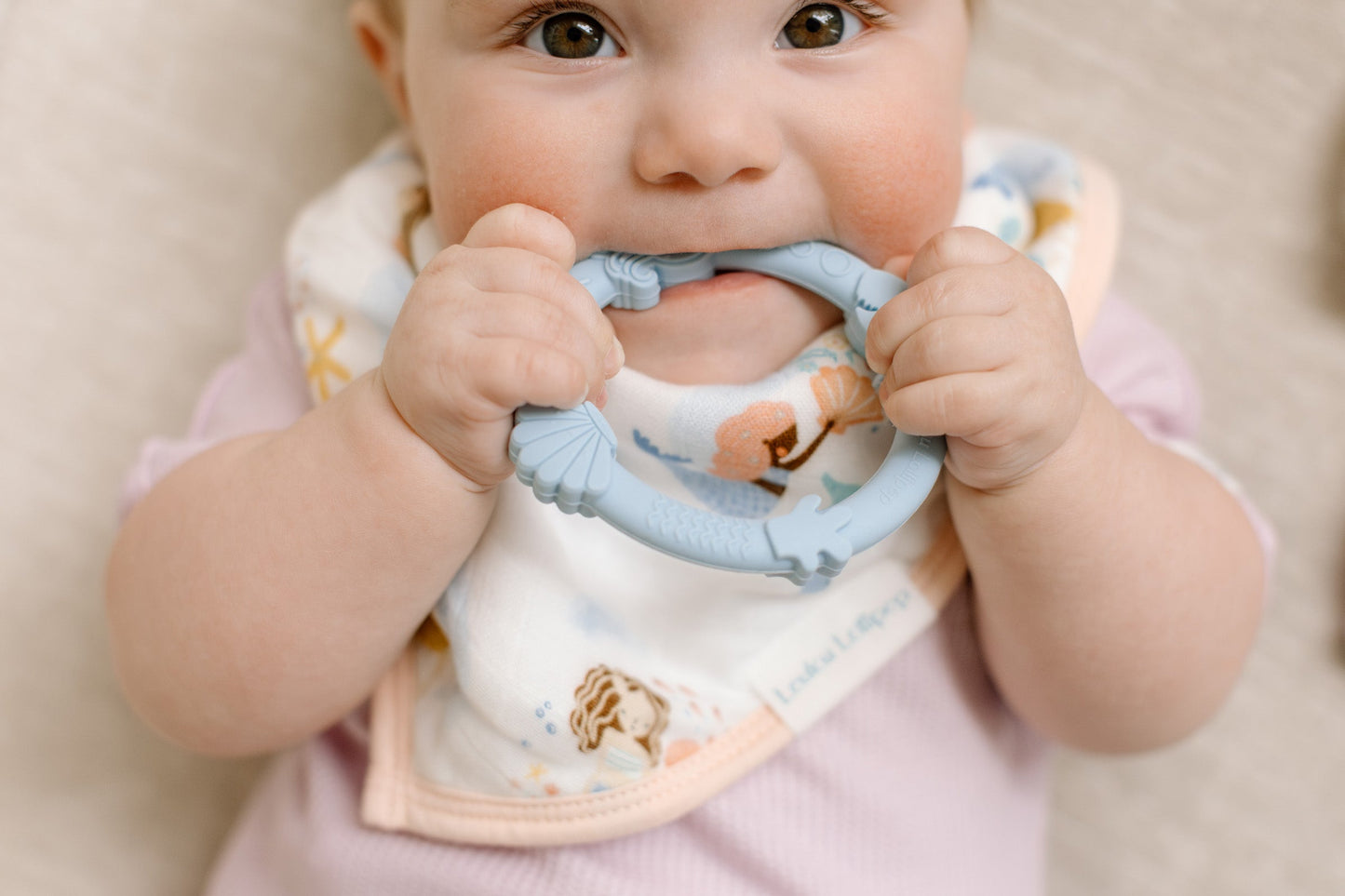 Wild Teether Ring Set - Blue Fog