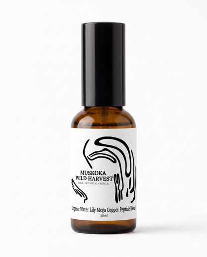 WILD ORGANIC WATER LILY MEGA COPPER PEPTIDE SERUM