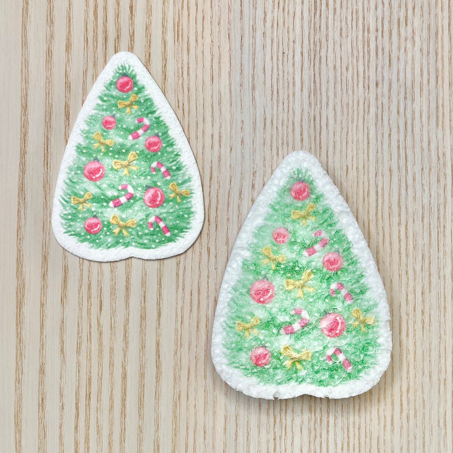 Éponge pop-up sapin de Noël