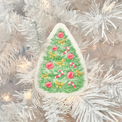 Éponge pop-up sapin de Noël