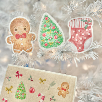 Éponge récurante de Noël Merrycute