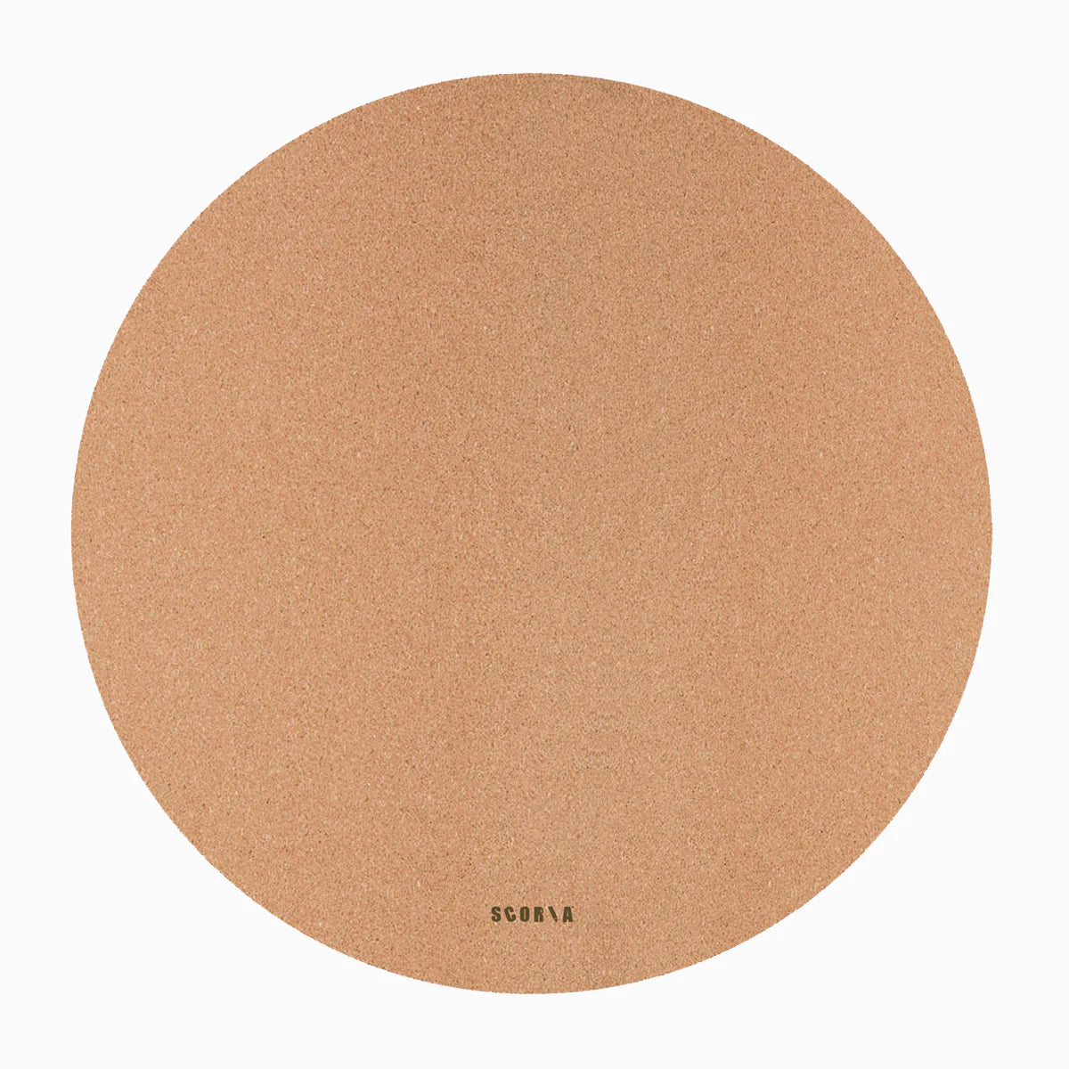 Tapis de yoga rond essentiel en liège | Multi-usage | 134 cm de diamètre