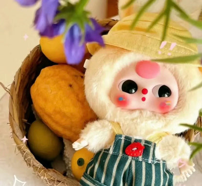 Poupées en peluche de la série Lapin Mignon Macaron Trois Bébé, Boîte mystère