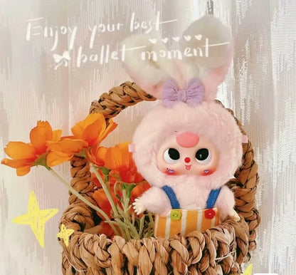 Poupées en peluche de la série Lapin Mignon Macaron Trois Bébé, Boîte mystère