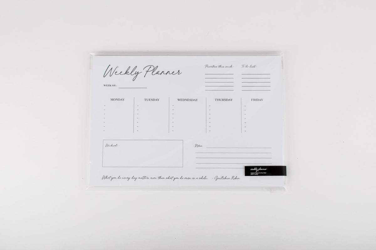 Weekly Planner