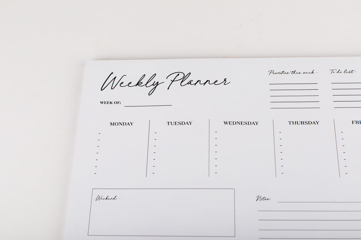 Weekly Planner